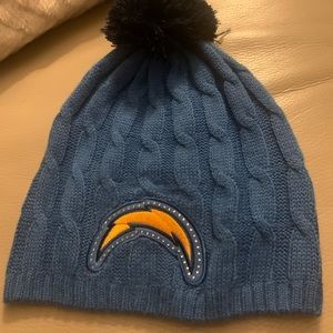 NWOT blue Chargers beanie 💙🌟